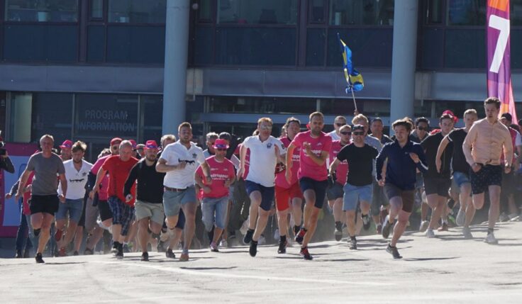 Previous start of the Elitlopp final