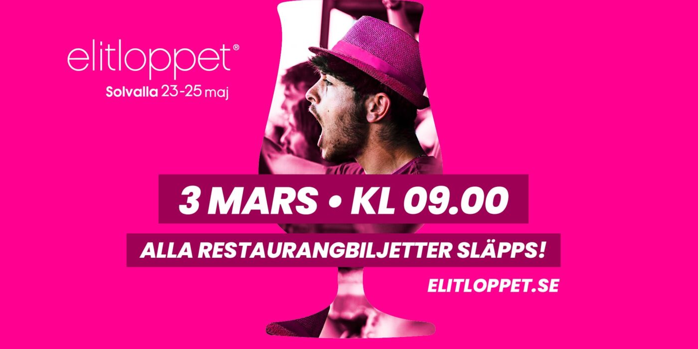 Secure your seat - Restaurant tickets for Elitloppet will be released on Monday!